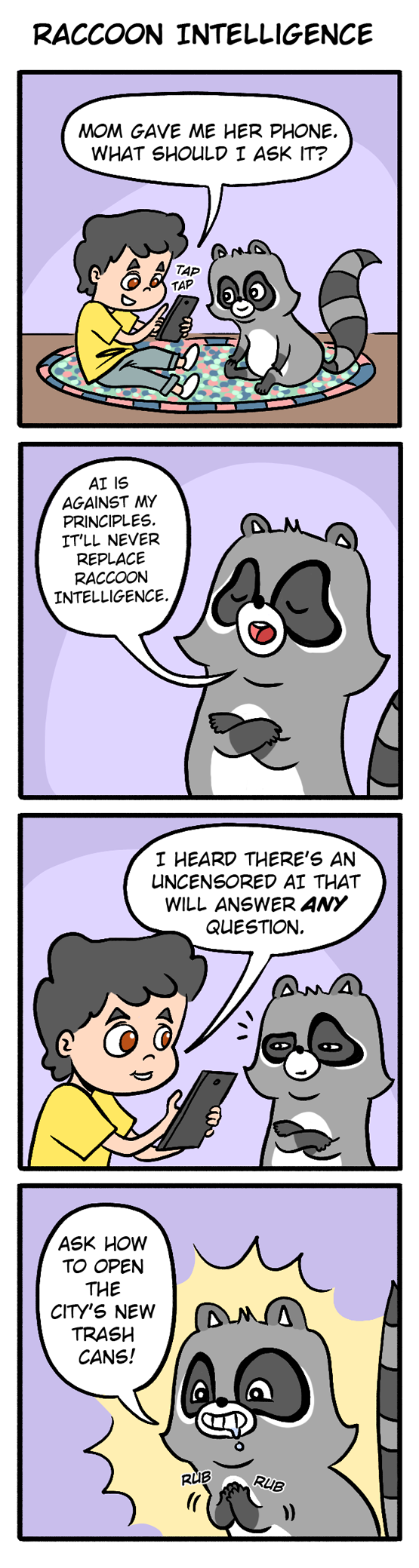 No AI is used in the making of this comic. 