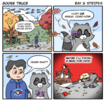 Peace - and lunch - in our time.